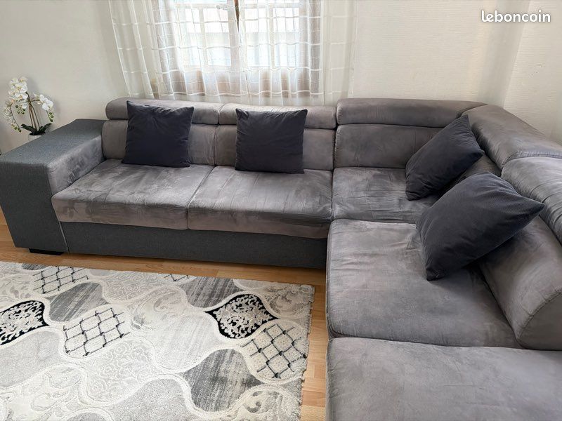 Vends canapés en état satisfaisant (image 1)