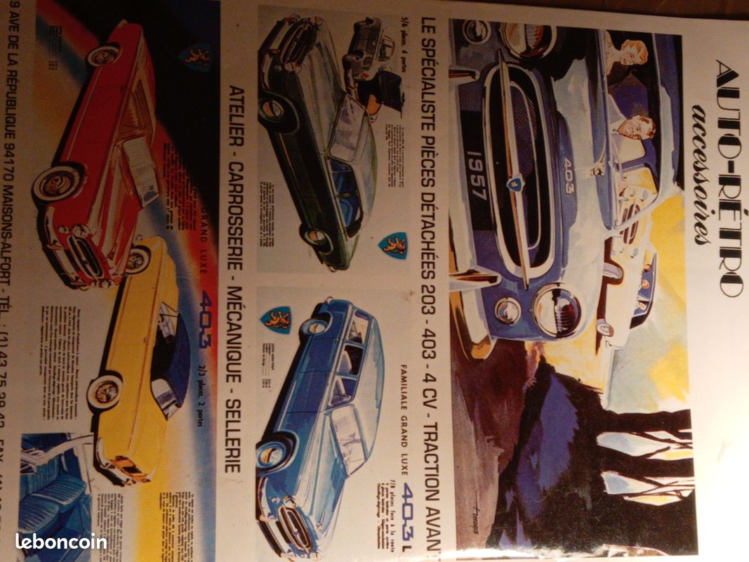 Revue Technique Automobile – PEUGEOT 403 - Site Officiel ETAI