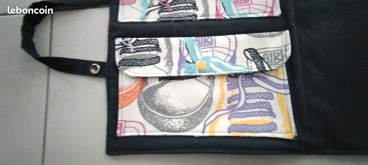 Pochette rangement crayons/feutres + feuilles (image 7)