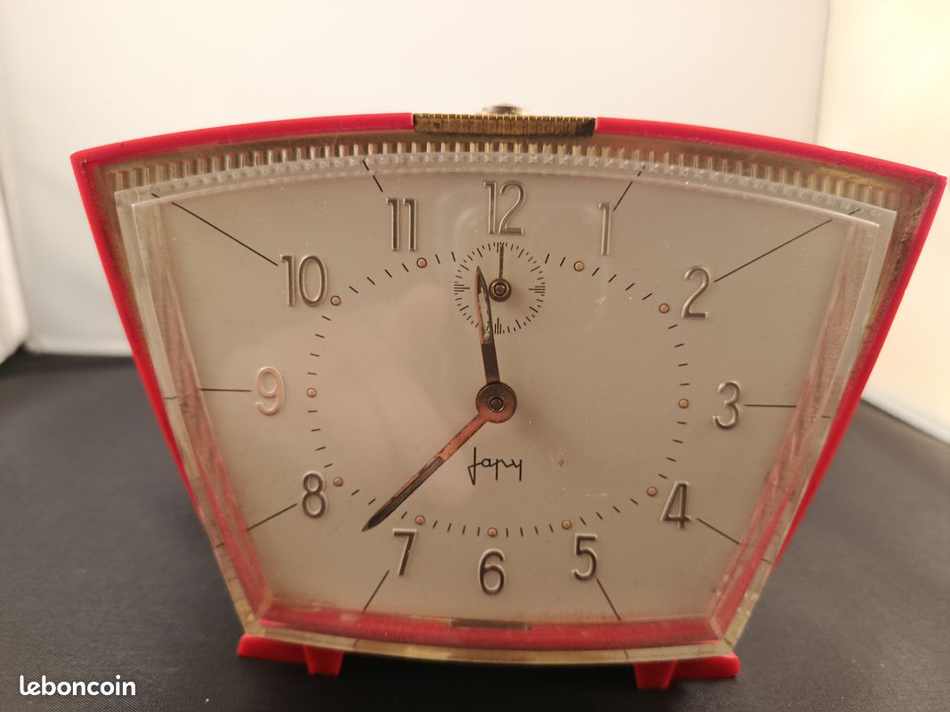 Réveil vintage JAPY rouge (image 3)