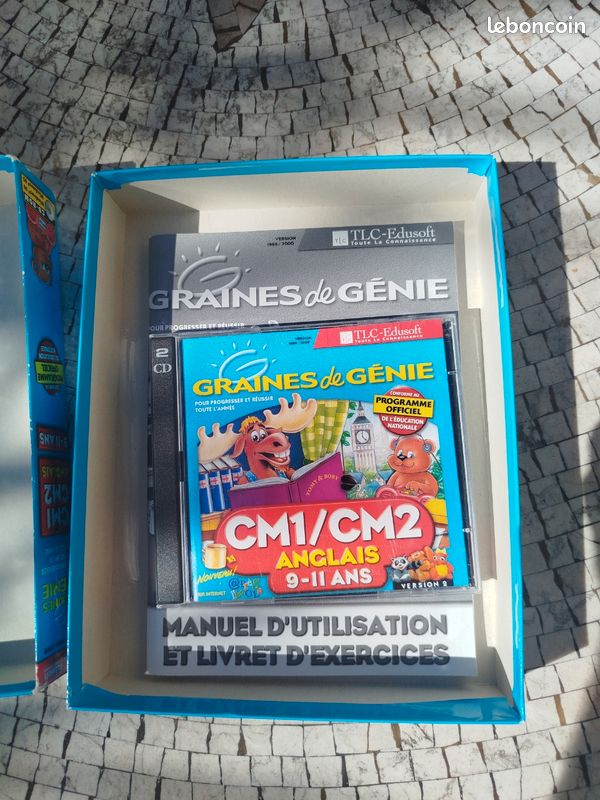 Graines De Génie CE1-CE2 – Anglais 7-9 Ans (PC, Big Box Carton, FR)