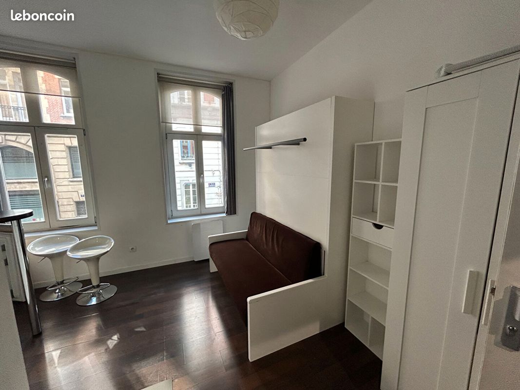 Appartement 1 pièce 17 m² · à Lille · 17 m² · 570 €/mois