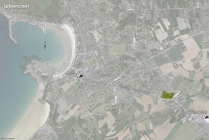 Terrain 255 m² Erquy