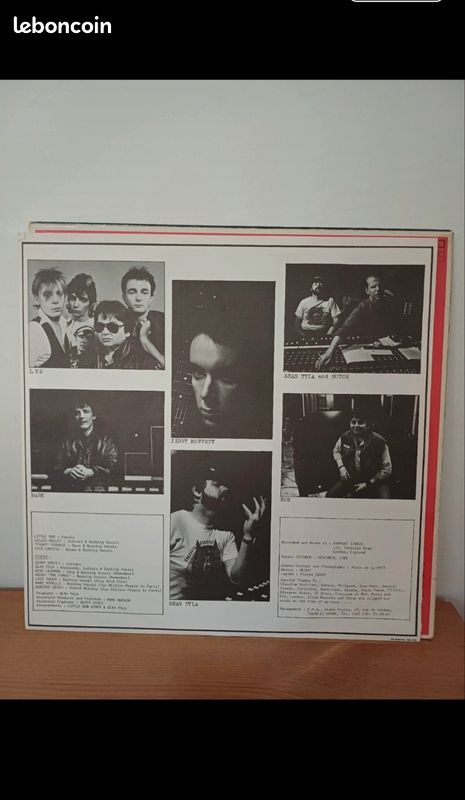 Vinyle original 1982 Little Bob Story album Vacant Heart (image 4)