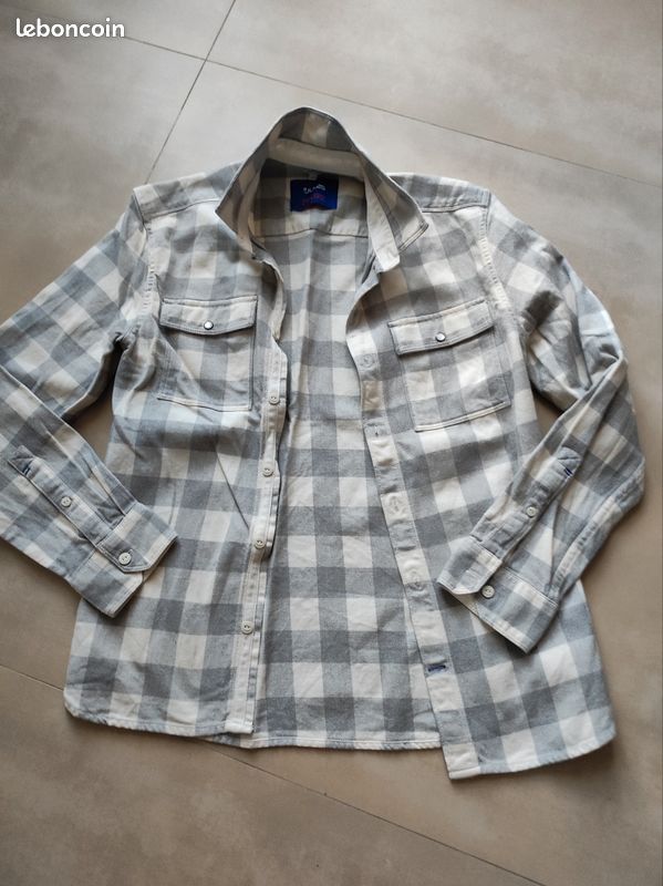 Chemise à carreaux homme Jules (image 1)