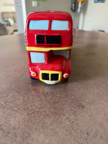 Bus Londonien Rouge Peterkin – Véhicule à Tirer, 12,7 Cm – À Partir De 3 Ans