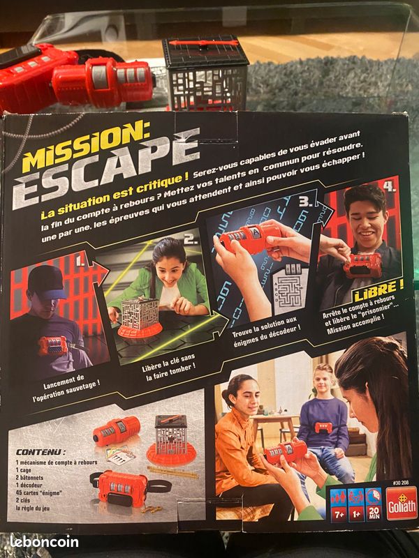 Jeu de société Mission Escape game (image 3)