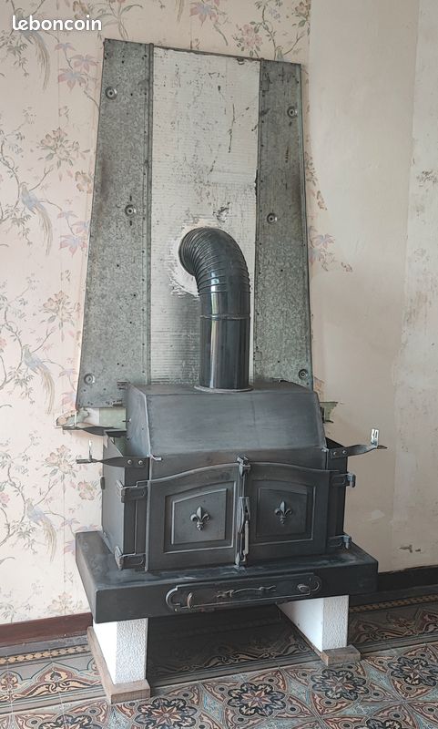 Insert (poêle à bois) - cheminée complète (image 2)