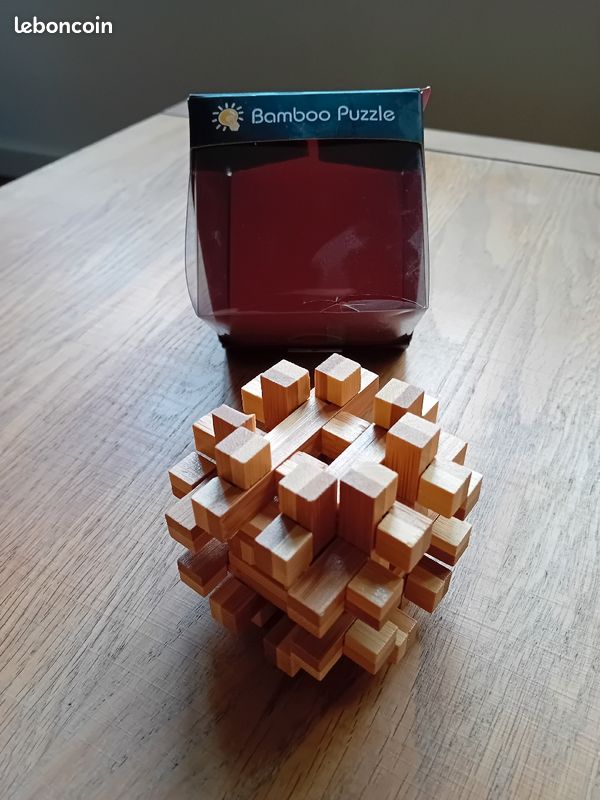 Jeu Cassé tête Bamboo puzzle (image 1)