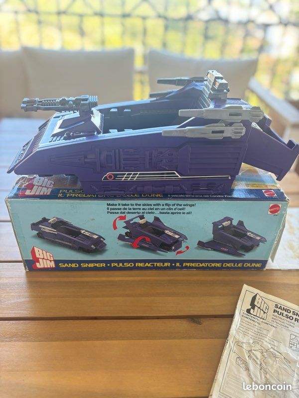 Big jim sand sniper pulso reacteur - mint in box - neuf en b à