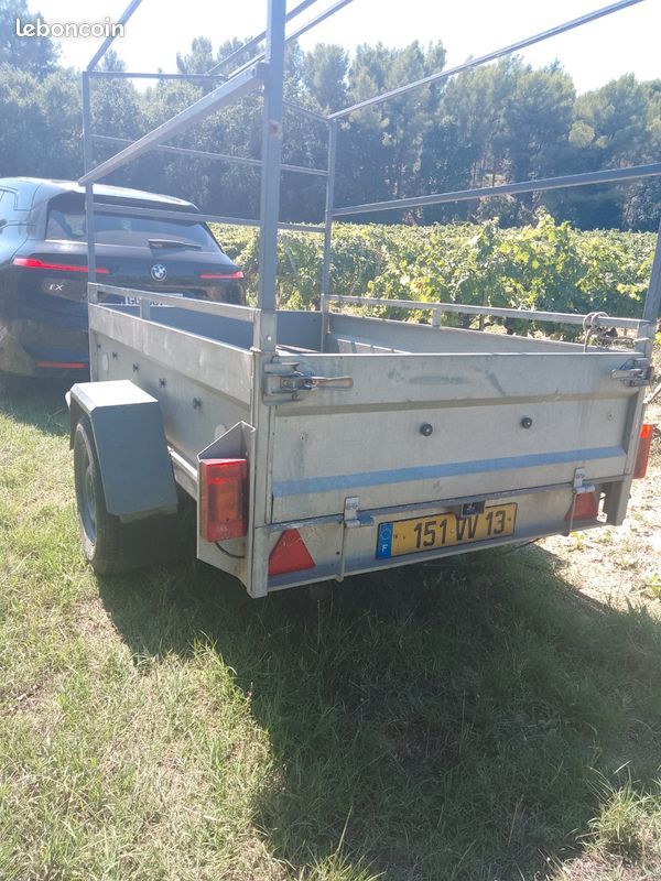 Remorque mil gamme Pro caisse 220cm (image 1)