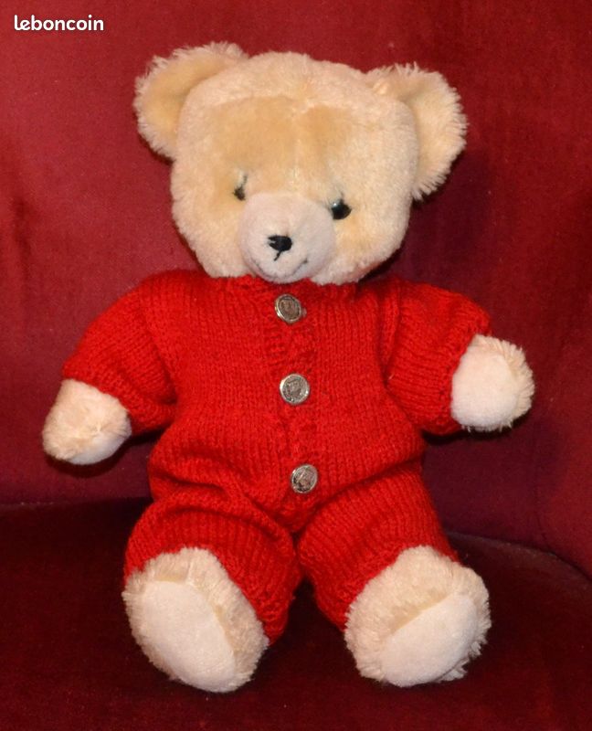 Peluche ours beige ou lapin (image 4)