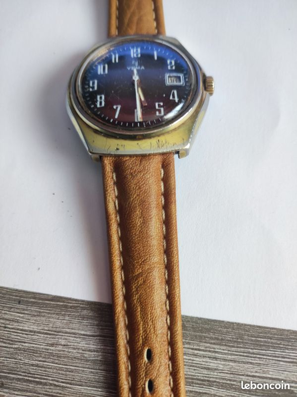 Montre Mécanique Vintage Pour Homme – Yema – état Général Correct, Non Testée