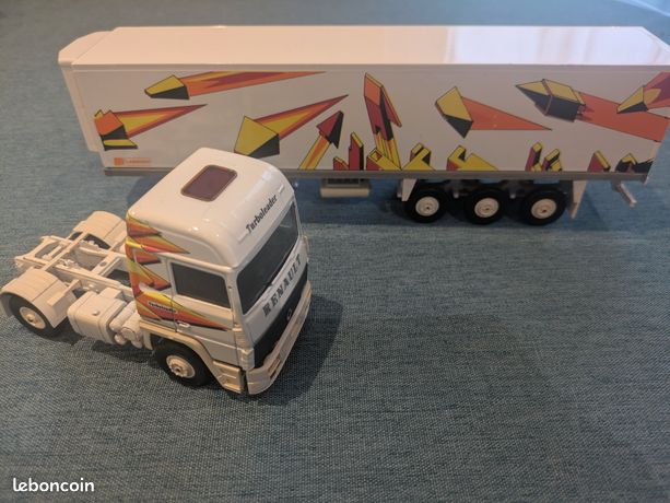 ELIGOR SURBER RENAULT 370 V8 Turboleader semi remorque Eli