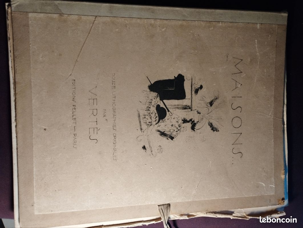 Lithographie originale Vertes Maisons (closes) (image 19)