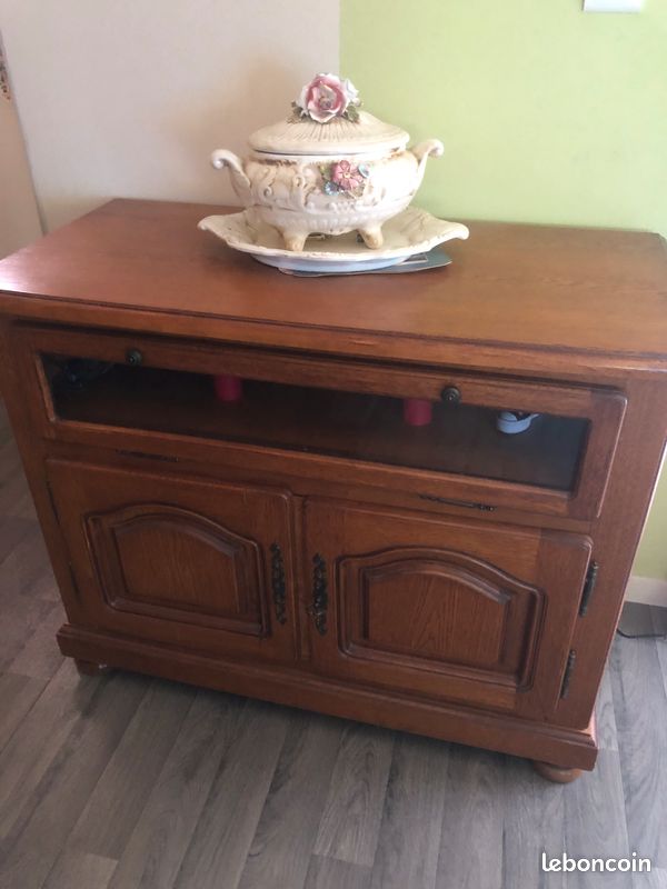 Meuble télévision bois (image 3)