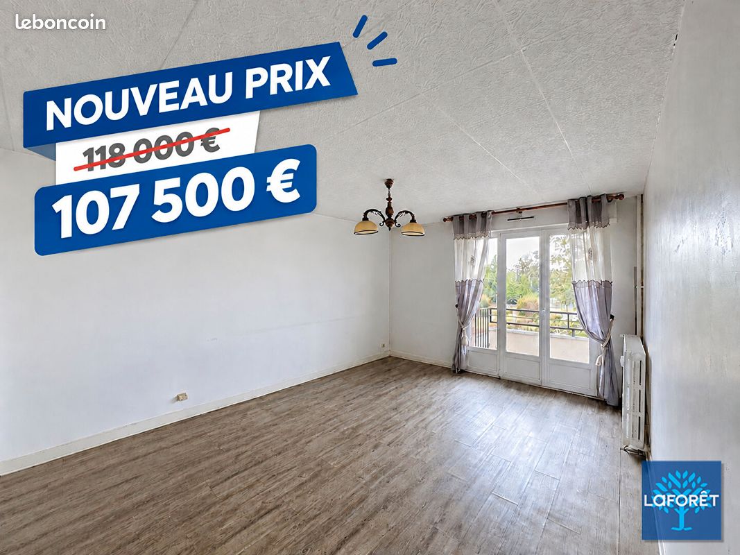 Appartement 5 pièces 91 m² · à Maubeuge · 91 m² · 107 500 €