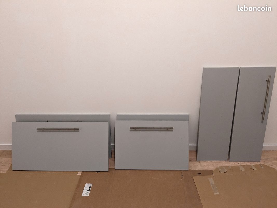 Façades Ikea Veddinge gris (image 1)