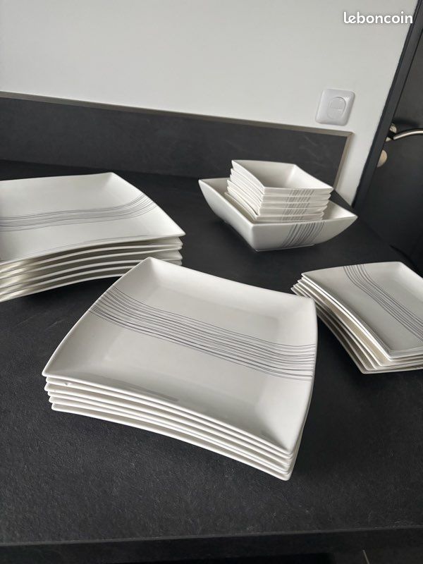 Set de assiettes 25 pièces (image 6)