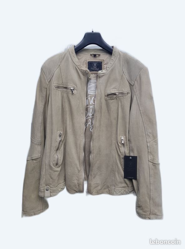 Rino & Pelle: veste en cuir homme (image 1)