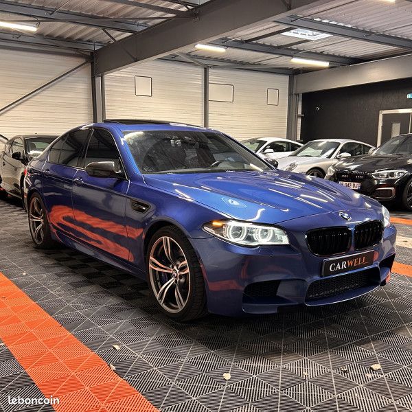 Bmw M5 (F10) 4.4 V8 560CH DKG7 LCI | Caméra 360 | Bang & Olufsen | Toit Ouvrant (image 3)