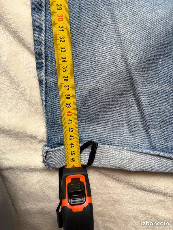 Short Levis vintage 595 90s 1995 (image 4)