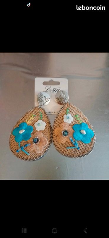 Boucles d oreilles lolilota neuves (image 1)