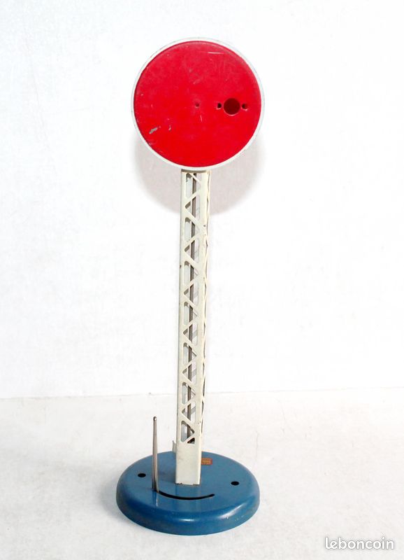 DISQUE ROUGE ECHELLE HO 1/87 NACELLE 5 FEUX POUR