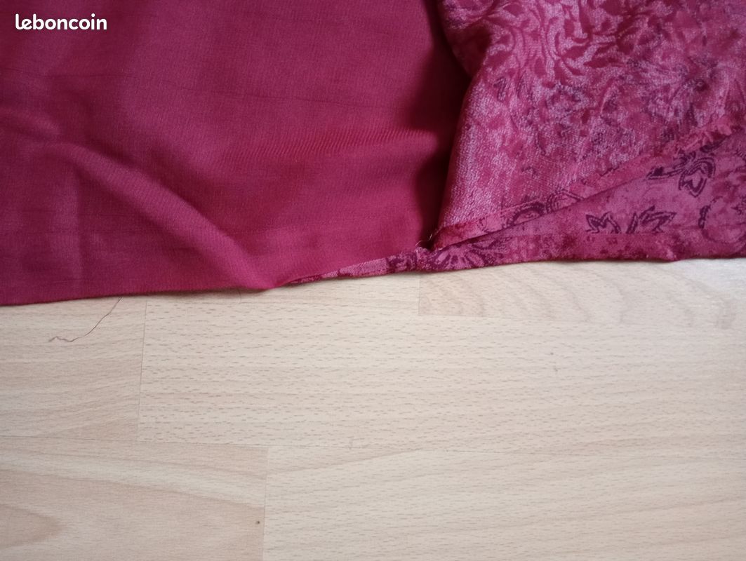 Robe habillée rouge à bretelles Armand Thierry t. 38 (image 9)