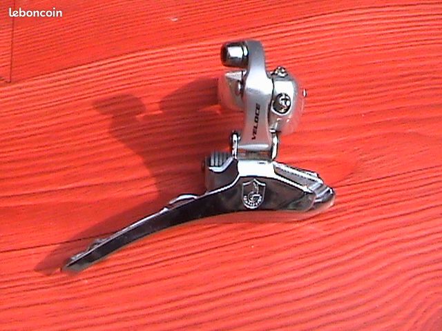 Dérailleur avt Campagnolo Véloce à collier 2 plateaux (9/10/11 v) (image 1)