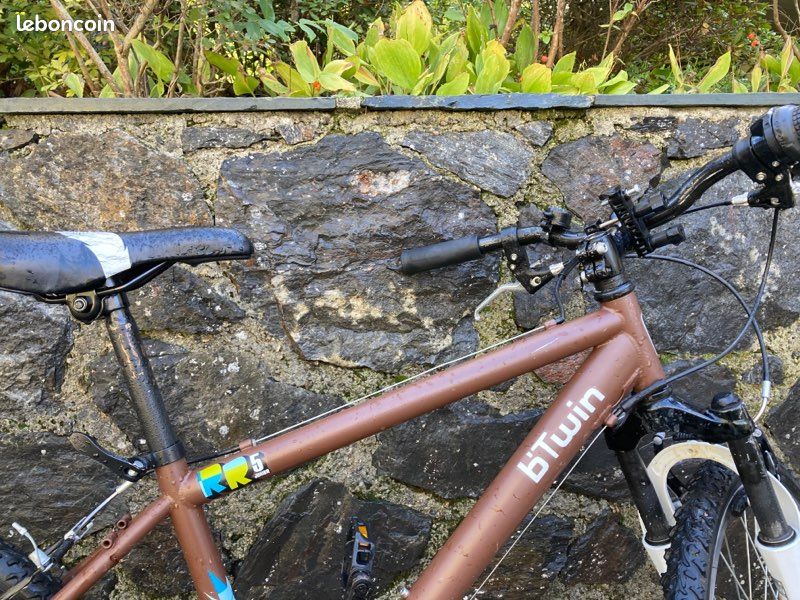 Vélo B’Twin Enfant Marron (image 2)
