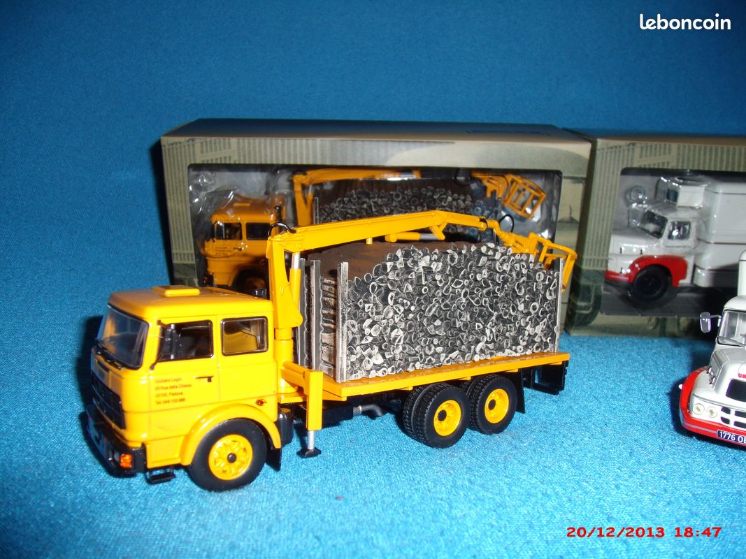 C97 FIAT 190 H Camion Transport de bois - Fardier 1/43 neuf boite (image 3)