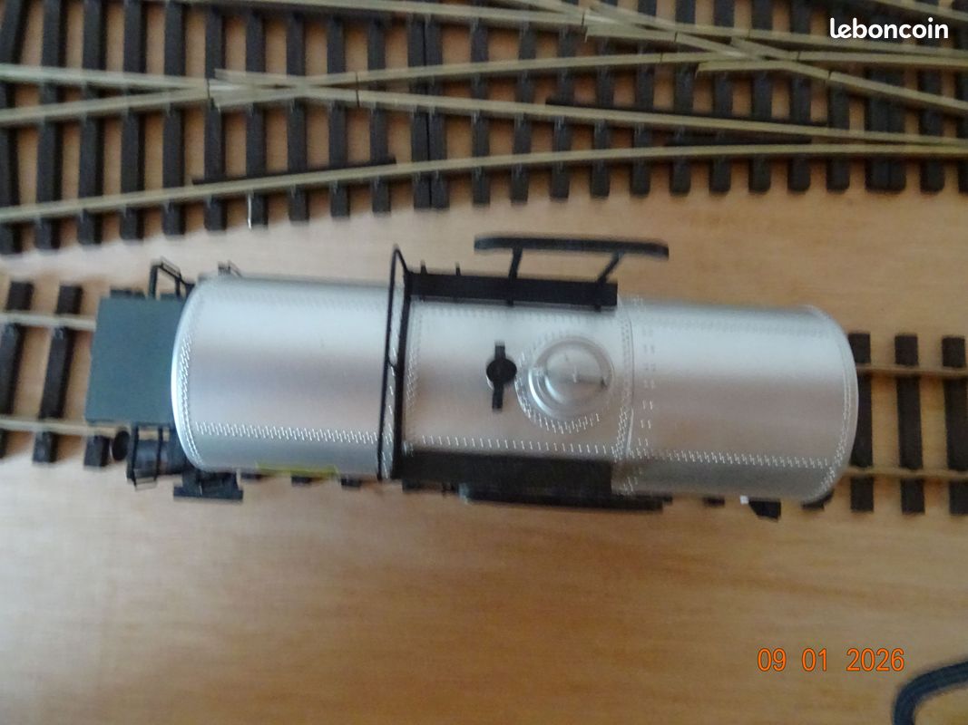 Wagon Citerne Paya Transfesa à Guérite – Double Bogies – Échelle O – Occasion