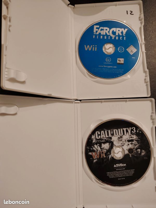 Lot De 10 Jeux Pour Nintendo Wii, Bon état Général