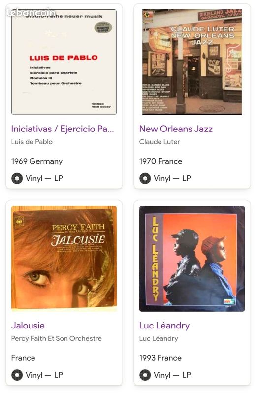 Albums vinyles 33 tours (image 2)