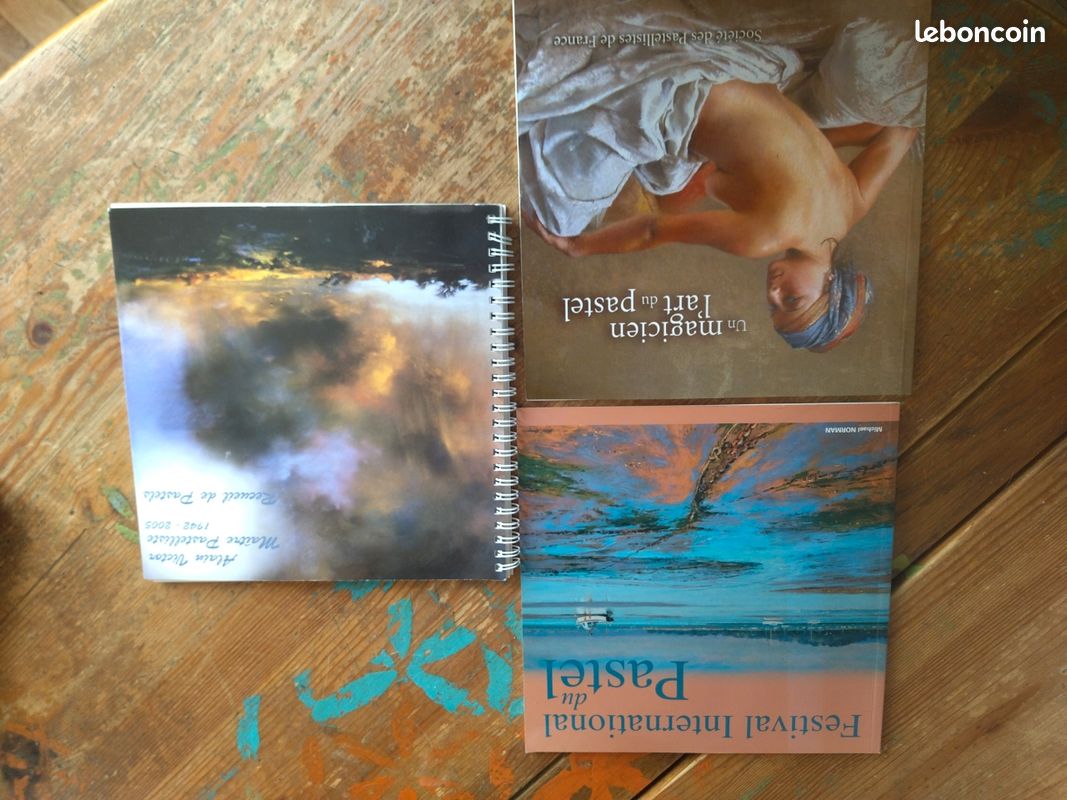 Lot de 3 recueil l'art de la pastels (image 1)