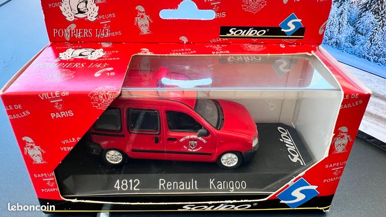 Renault Kangoo 2022 Pompiers SDIS 18 (Eligor) 1/43e