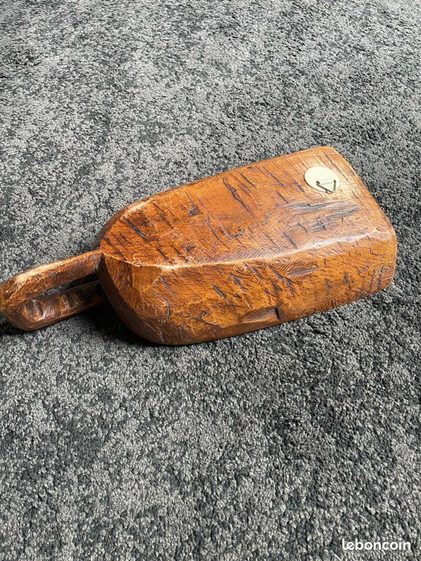 Petite Pelle Ancienne Le Grand Tetras – Aluminium Et Manche Bois – Déco Vintage