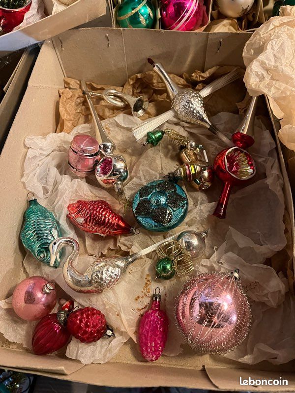 LOT DE 24 Boules de Noël de 30 mm,Couleur MiniBoules de Noël avec Cintre, Déco... EUR 21,57 - FR