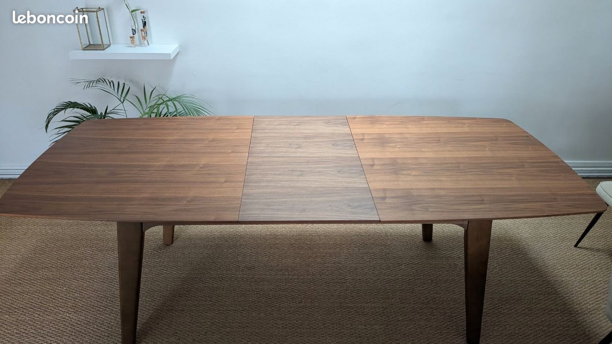 Table miliboo extensible en noyer (image 3)