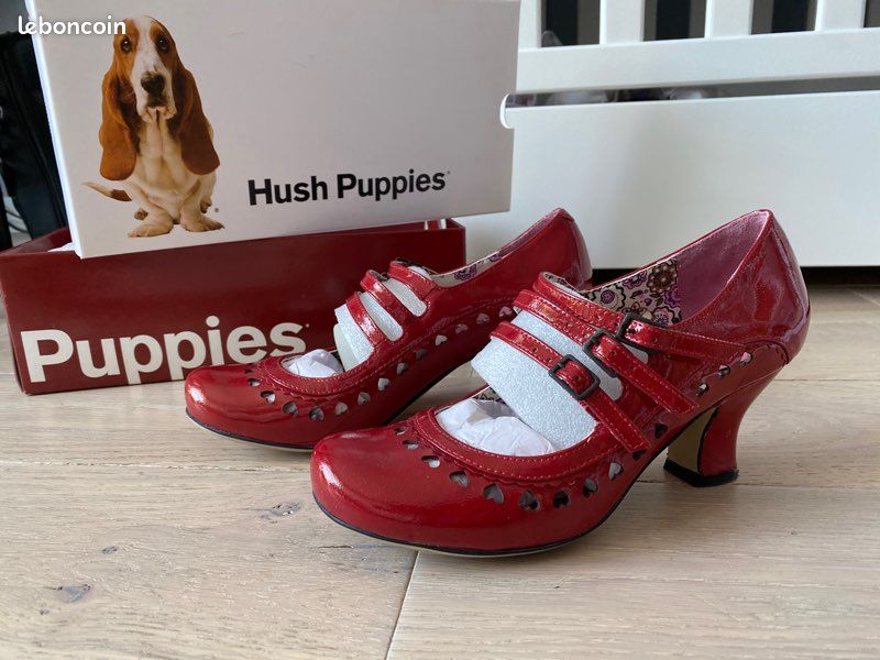 Escarpin Hush puppies rouge pointure 38 (image 2)
