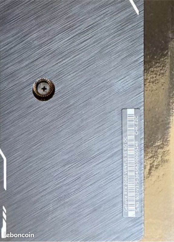 Rtx 2060 - msi ventus xs 6go oc (image 3)