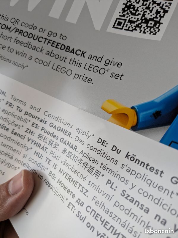 Lego Technic 42181 - Lot 802 - Notice uniquement (image 8)