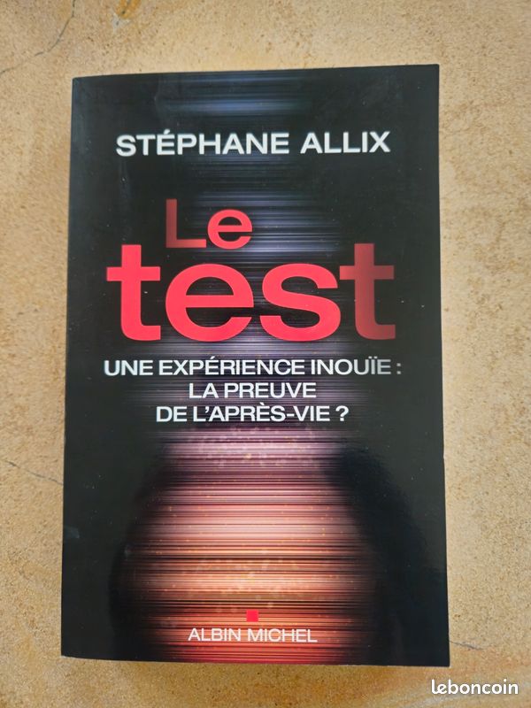 Livre LE TEST (image 1)