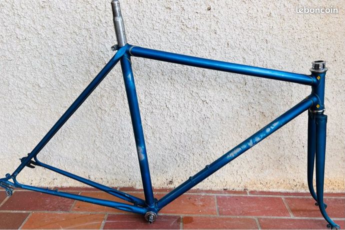 Ancienne Plaque De Vélo Émail Eider - Avion Bernard Constructeur Morestel - Laiton Vintage Années 50