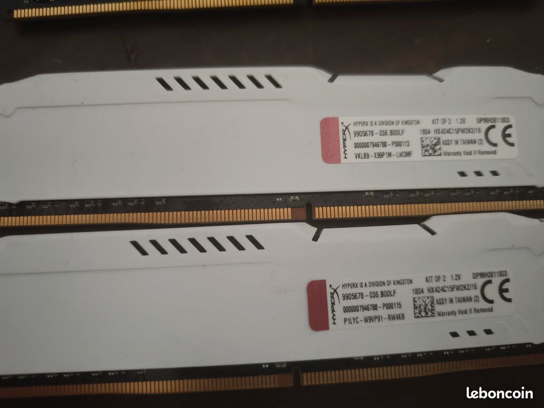 Barretes de ram 24go (image 2)