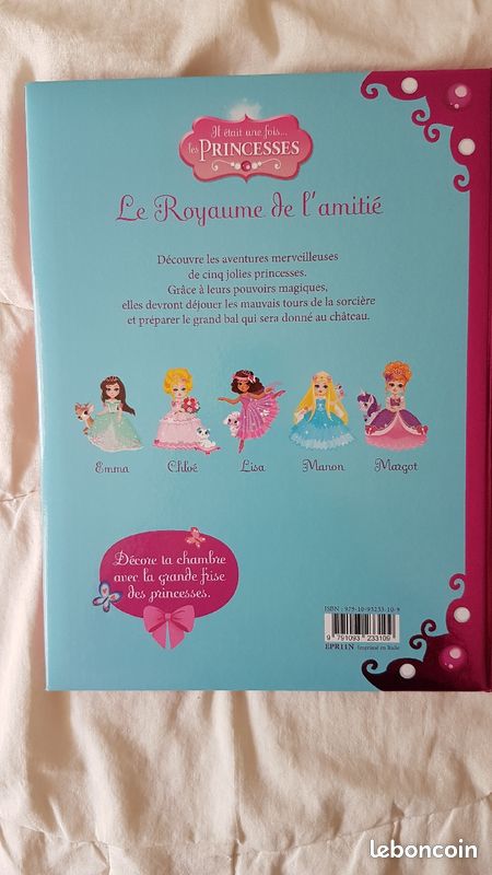 Livre Collection il était une fois les princesses le royaume de l'amitié livre enfant tbe (image 4)
