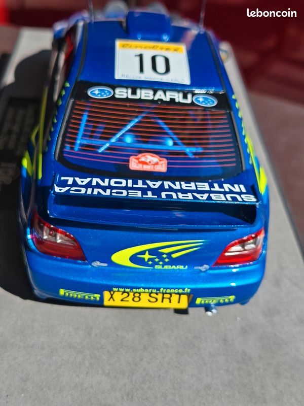 Subaru Impreza S7 WRC 2002 Top Marques 1/18 - Modèle De Collection Occasion