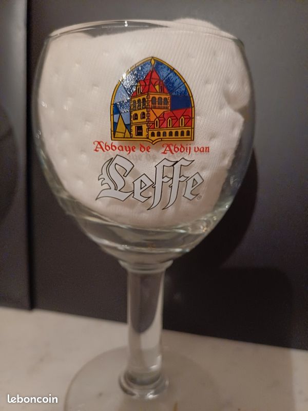 4 verres " Leffe " de 0,25 cl. ~ NEUF (image 2)