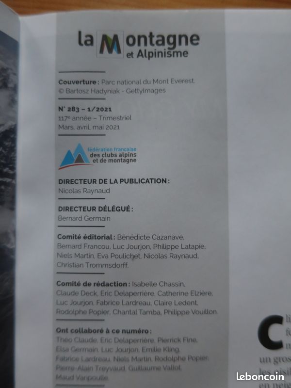 Revue La Montagne et Alpinisme (image 2)